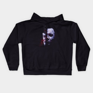 Slasher Mask Horror Kids Hoodie